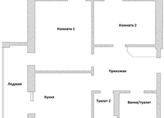 Продаю двухкомнатную квартиру, 56.8 м2, Екатеринбург, улица Баумана, 35, улица Баумана