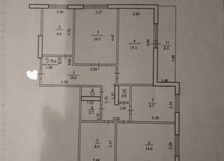 Продаю 5-ком. квартиру, 91.6 м2, Салават, Ленинградская улица, 75