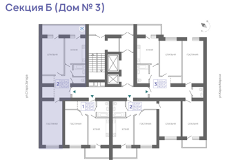 2-ком. квартира на продажу, 74.04 м2, Самара, улица Советской Армии, 179, Советский район