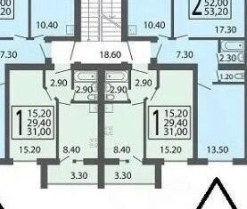 2-комнатная квартира на продажу, 53 м2, Петушки, Филинский проезд, 8