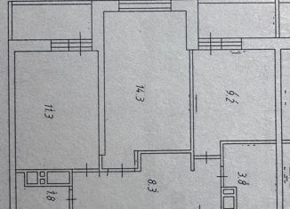 Двухкомнатная квартира на продажу, 48 м2, Краснодар, улица Петра Метальникова, 38, микрорайон имени Евгении Жигуленко