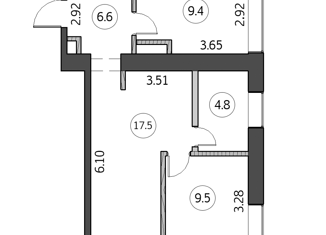 Продам 2-комнатную квартиру, 47.8 м2, Москва, 15-я Парковая улица, 10А, метро Первомайская