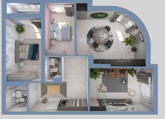 3-комнатная квартира на продажу, 94.9 м2, Энгельс, Степная улица, 165