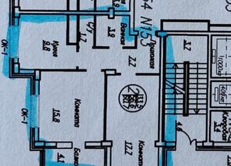 Двухкомнатная квартира на продажу, 60.7 м2, Ставрополь, переулок Крупской, 29/3, микрорайон №9