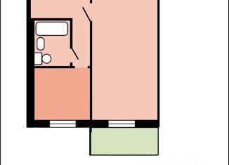 1-комнатная квартира на продажу, 29.6 м2, Москва, улица Свободы, 63, метро Сходненская
