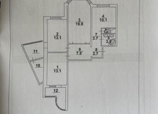 Продажа 3-комнатной квартиры, 74.5 м2, Москва, улица Васильцовский Стан, 5к2, метро Текстильщики