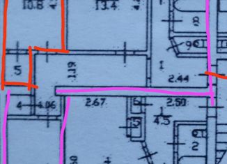 Продам комнату, 56.3 м2, Петергоф, Зверинская улица, 1