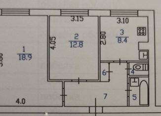 Продаю двухкомнатную квартиру, 50.1 м2, Шлиссельбург, улица Малоневский Канал, 18