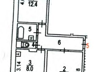 Продам двухкомнатную квартиру, 50 м2, Москва, Керамический проезд, 71к1, Керамический проезд