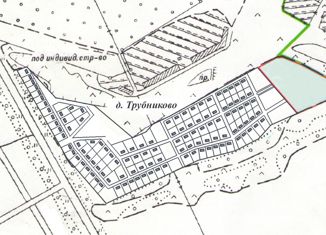 Продается участок, 10 сот., деревня Трубниково, Светлая улица