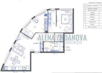 Продается 2-комнатная квартира, 103.5 м2, Екатеринбург, Ленинский район, улица Радищева, 24