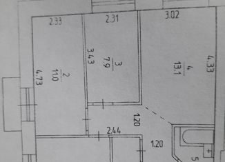 Продажа 3-комнатной квартиры, 60.1 м2, Пермь, улица Водников, 65, жилой район Нижняя Курья