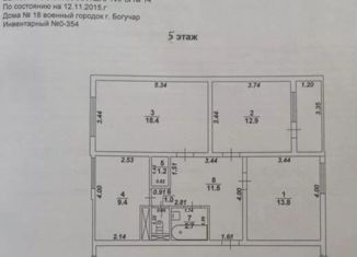 3-комнатная квартира на продажу, 70.9 м2, Богучар, Богучар, 18