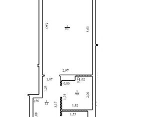 Продаю 1-комнатную квартиру, 26.2 м2, село Новая Усмань, Полевая улица, 41Б