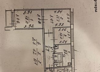 Трехкомнатная квартира на продажу, 62.6 м2, Санкт-Петербург, метро Улица Дыбенко, Товарищеский проспект, 2к1