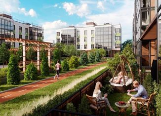 Продается 2-ком. квартира, 56.31 м2, посёлок Садовый