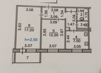 Продается 2-комнатная квартира, 50 м2, Чебоксары, Университетская улица, 33, жилой район Северо-Западный