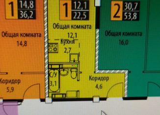Продается квартира студия, 22.5 м2, Ангарск