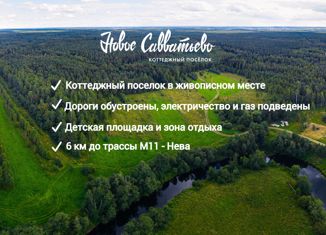 Продаю участок, 8.8 сот., коттеджный посёлок Новое Савватьево