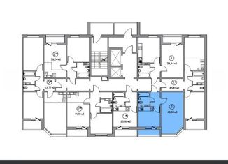 Продаю 1-ком. квартиру, 41 м2, Оренбург, проспект Победы, 151/1, Дзержинский район