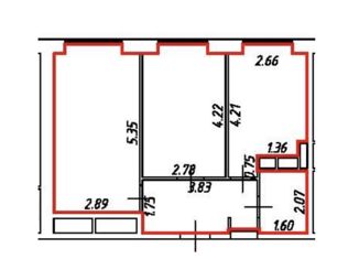 Продается 2-ком. квартира, 50.5 м2, Москва, Берёзовая аллея, 19к6, ЖК Легендарный квартал