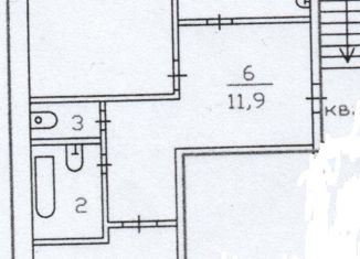 Продажа двухкомнатной квартиры, 54.8 м2, село Алёховщина, Советская улица, 28