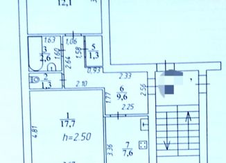 Продам 2-комнатную квартиру, 52 м2, Жуков, улица Ленина, 28