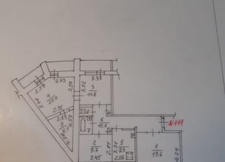 Продается 4-ком. квартира, 86.3 м2, Нижнекамск, улица Мурадьяна, 30