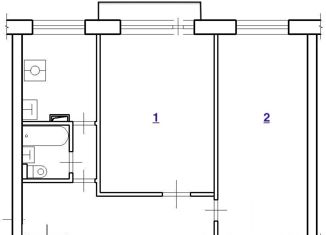 Продается двухкомнатная квартира, 41 м2, Щербинка, улица Авиаторов, 16