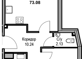 Продам 2-комнатную квартиру, 74 м2, Санкт-Петербург, Курляндская улица, 6-8, муниципальный округ Екатерингофский