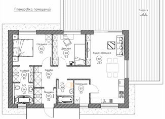 Продам дом, 86 м2, ДНП Усадьба Марьино, Вишнёвая улица