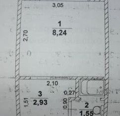 Продам 1-ком. квартиру, 12.7 м2, Ульяновск, улица Стасова, 30, Засвияжский район