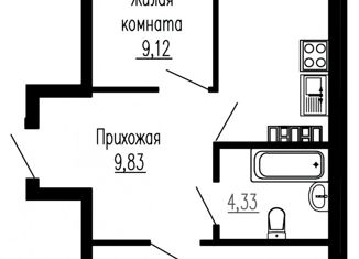 Продаю двухкомнатную квартиру, 55 м2, Екатеринбург, улица Лыжников, 3, метро Ботаническая