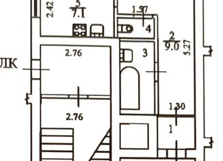 Продается однокомнатная квартира, 43.8 м2, Санкт-Петербург, метро Ломоносовская, Ивановская улица, 18