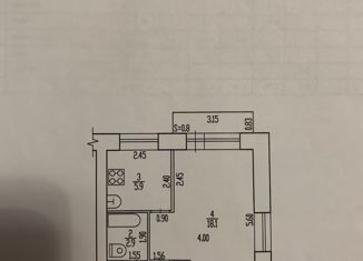 Продажа 1-комнатной квартиры, 30.6 м2, Брянск, Клинцовская улица, 40
