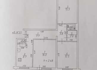 Продам 3-ком. квартиру, 64 м2, Лениногорск, Набережная улица, 10