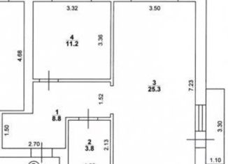 Двухкомнатная квартира на продажу, 49.1 м2, Вольск, улица Водопьянова, 189