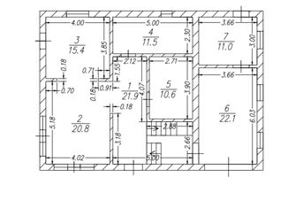 Продам дом, 243.9 м2, село Горный Щит