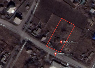 Участок на продажу, 11.46 сот., поселок Старобачаты, Томская улица