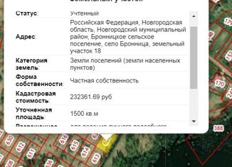 Продам земельный участок, 15 сот., Савинское сельское поселение