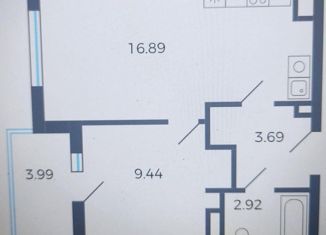 Продается 1-комнатная квартира, 33 м2, поселок Придорожный, Губернаторская улица, 65