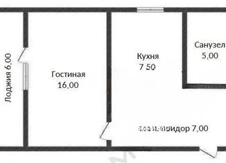 1-ком. квартира на продажу, 41.5 м2, Краснодар, Кадетская улица, 5, Прикубанский округ