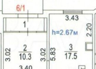 Продаю 1-ком. квартиру, 35 м2, Москва, улица Недорубова, 27, улица Недорубова