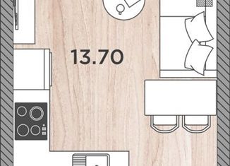 Продажа квартиры студии, 25 м2, Темрюк, Дальняя улица, 30