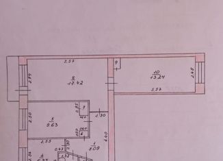 Продам 3-ком. квартиру, 58.06 м2, посёлок городского типа Шилово, Советская площадь, 4