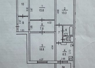 Продажа 3-комнатной квартиры, 80.2 м2, Москва, Плавский проезд, 2, Плавский проезд