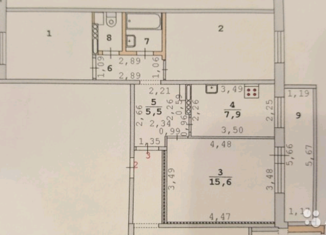 Продажа комнаты, 59.7 м2, Екатеринбург, Таганская улица, 51А, Таганская улица