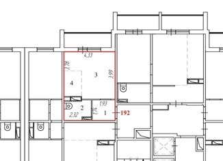 Продам квартиру студию, 24 м2, Челябинск, улица Александра Шмакова, 37, Курчатовский район