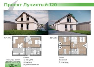 Дом на продажу, 120 м2, село Приютово