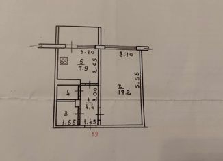 Продажа 1-комнатной квартиры, 33.3 м2, Лихославль, Комсомольский переулок, 3